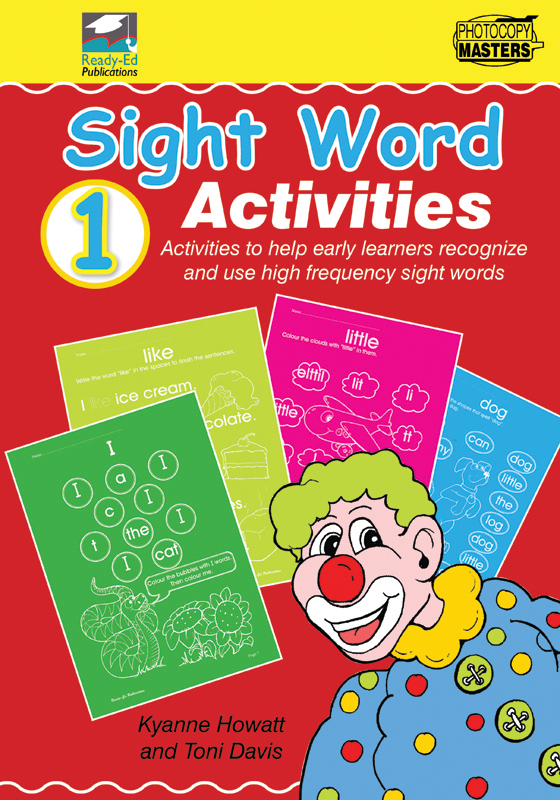 Sight Word Activities Book 1